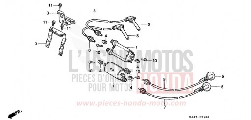IGNITION COIL ST1100V de 1997
